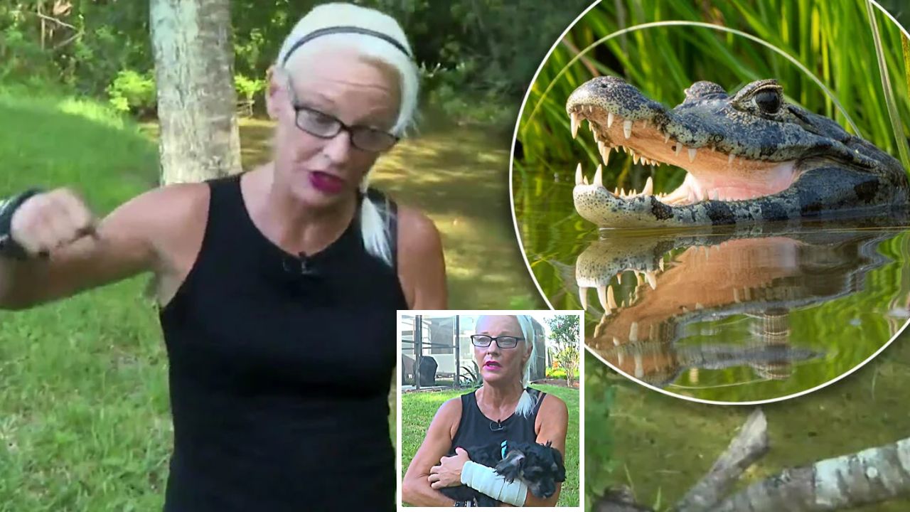 Florida Woman Fights Off Five-Foot Alligator With Bare Hands After Attack on Puppy