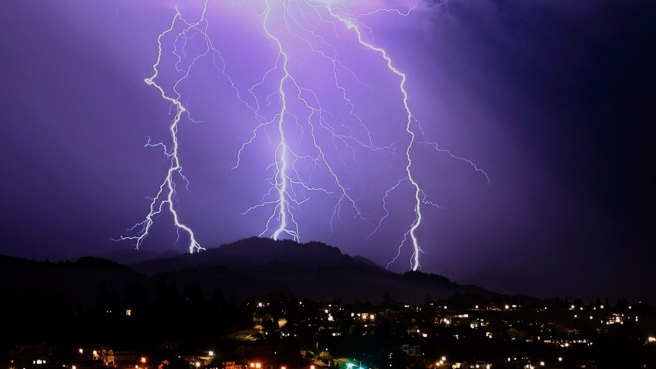 Over 4,700 Lightning Strikes Spark Wildfire Risk Across California