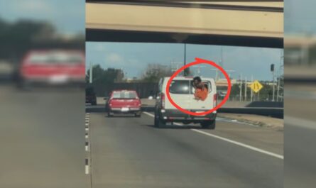 Video Shows Inmate Hanging From Rear Window of Prisoner Transport Van on Oklahoma Interstate