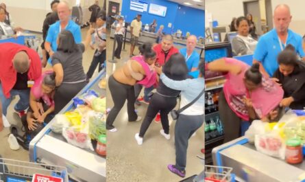 Viral Video Shows Mob Brutally Beating Walmart Employee in Indianapolis, Indiana