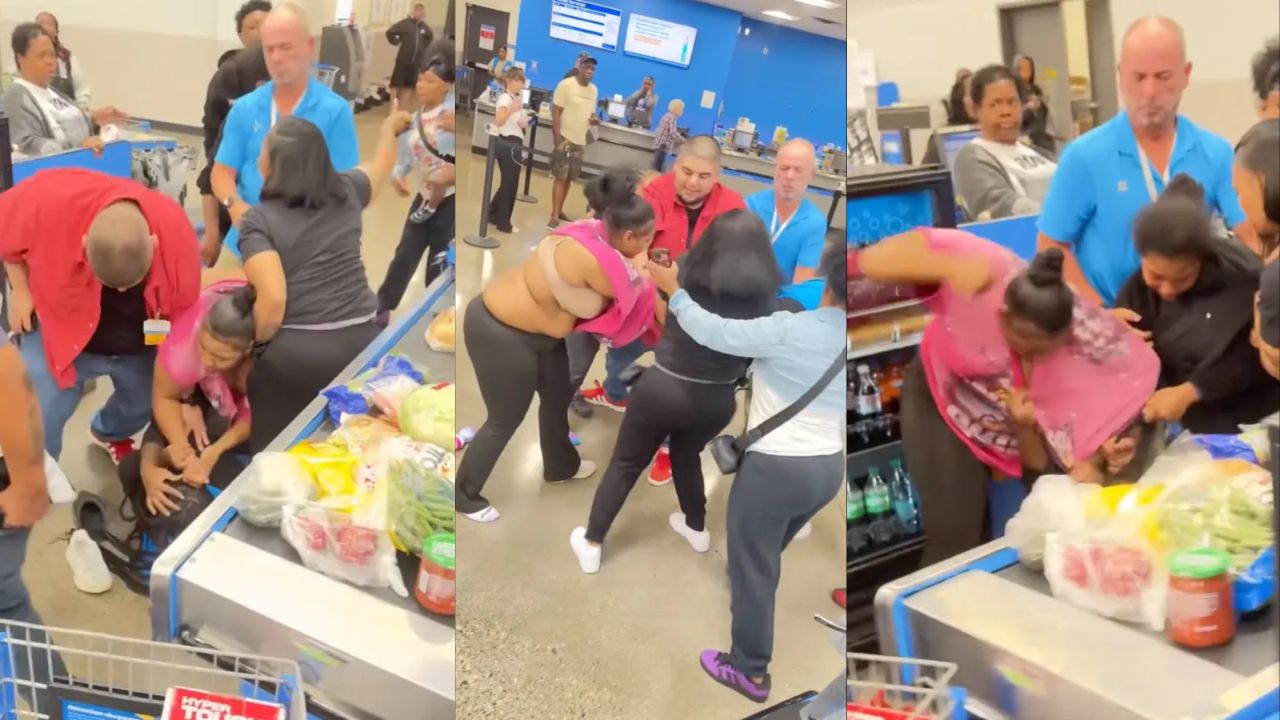 Viral Video Shows Mob Brutally Beating Walmart Employee in Indianapolis, Indiana