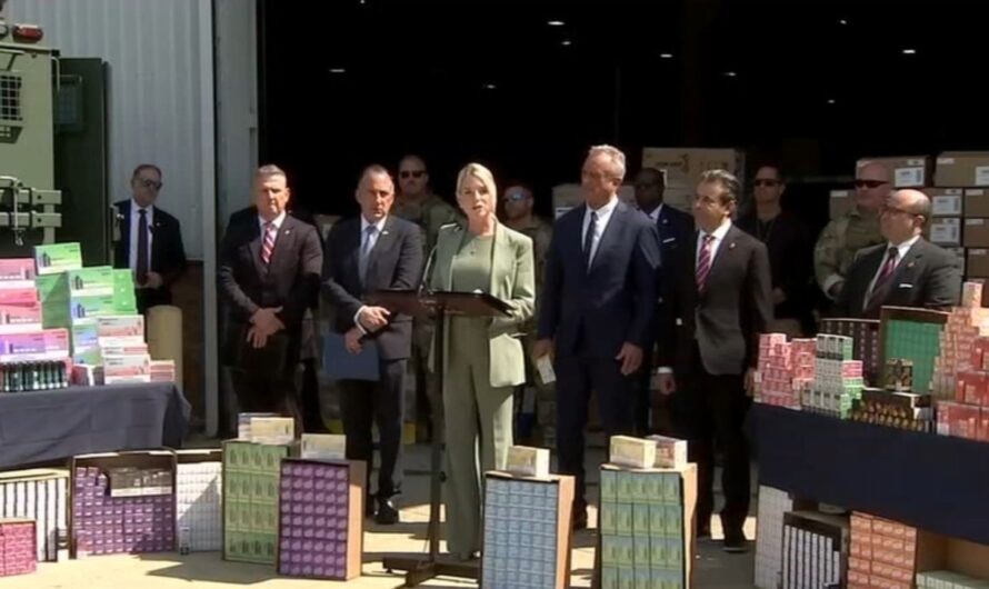FDA and U.S. Marshals Raid Midwest Distribution Facility in Bensenville, Illinois for Illegal Vape Products