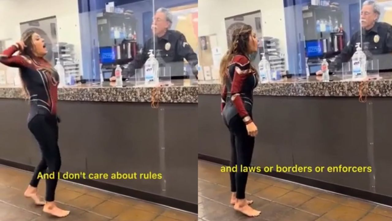 Woman Dressed as a Superhero Storms Los Angeles Police Station With Emotional Outburst It’s Psychosis