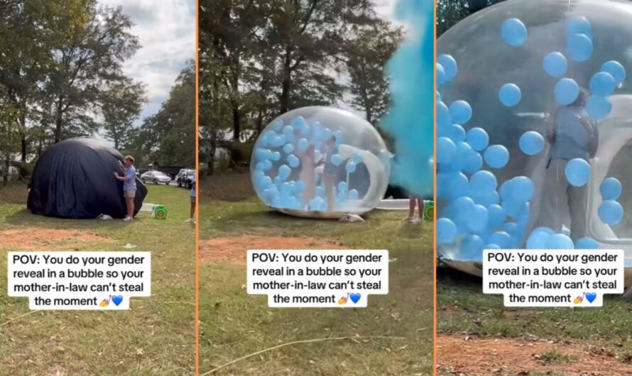 Creative Alabama Mom’s Unique Gender Reveal Keeps Mother-in-Law at Bay