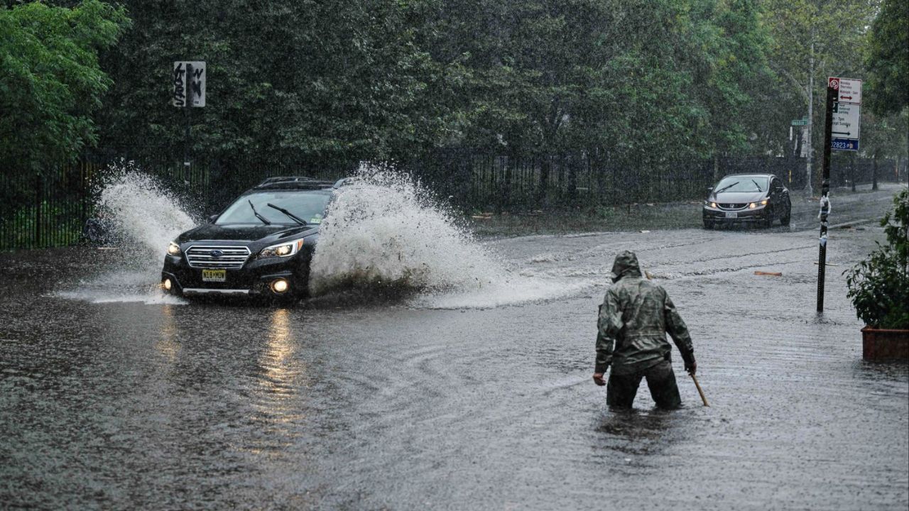 Deadly Flooding in New York City Heavy Rains Cause Two Fatalities and Major Disruptions