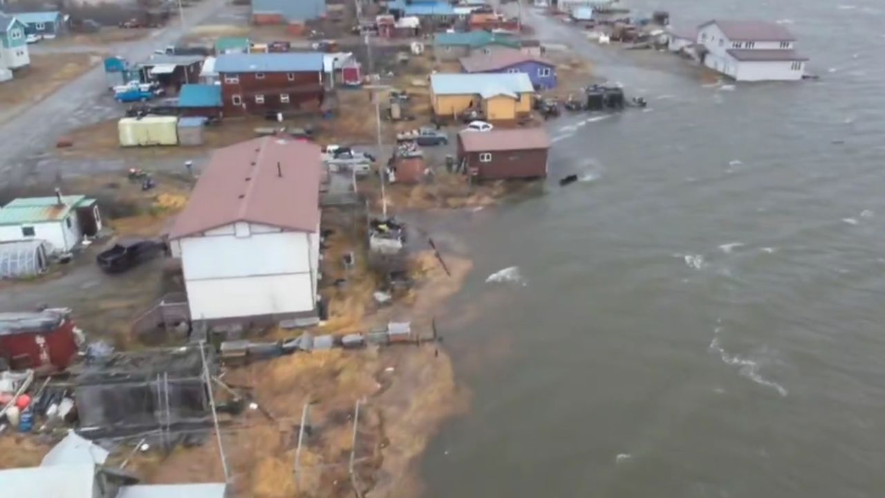 Devastating Floods from Typhoon Halong's Remnants Kill 1 and Rescue 51 in Western Alaska