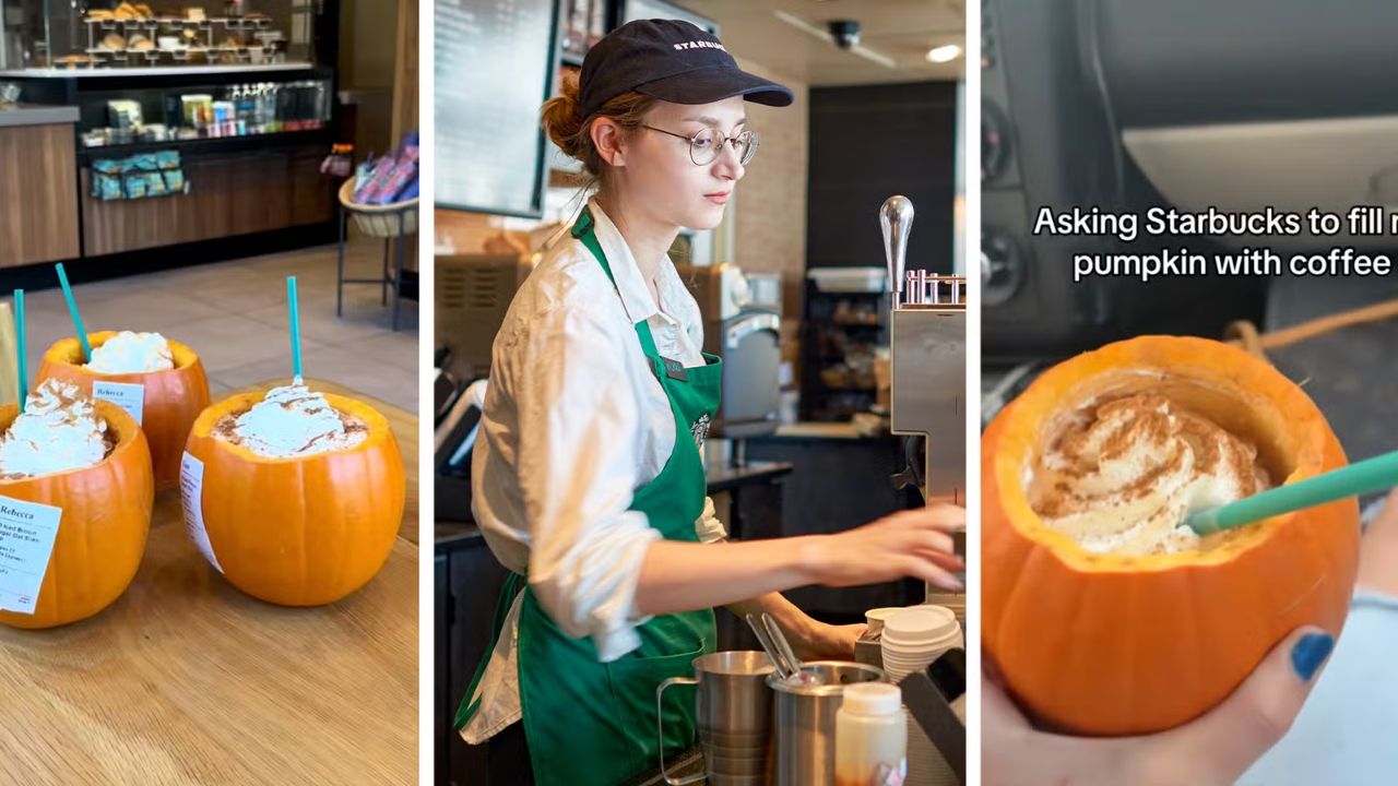 Influencers Spark Controversy by Using Pumpkins Instead of Cups at Starbucks Health and Safety Concerns Rise