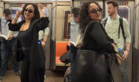 New York Woman Defies 'Chad' Interruption During Taylor Swift Subway Dance Video