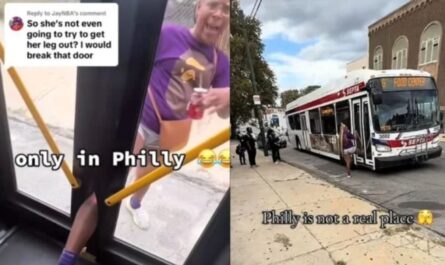 Philadelphia Bus Incident Sparks Outrage Driver Traps Woman’s Leg in Door Amid Heated Confrontation