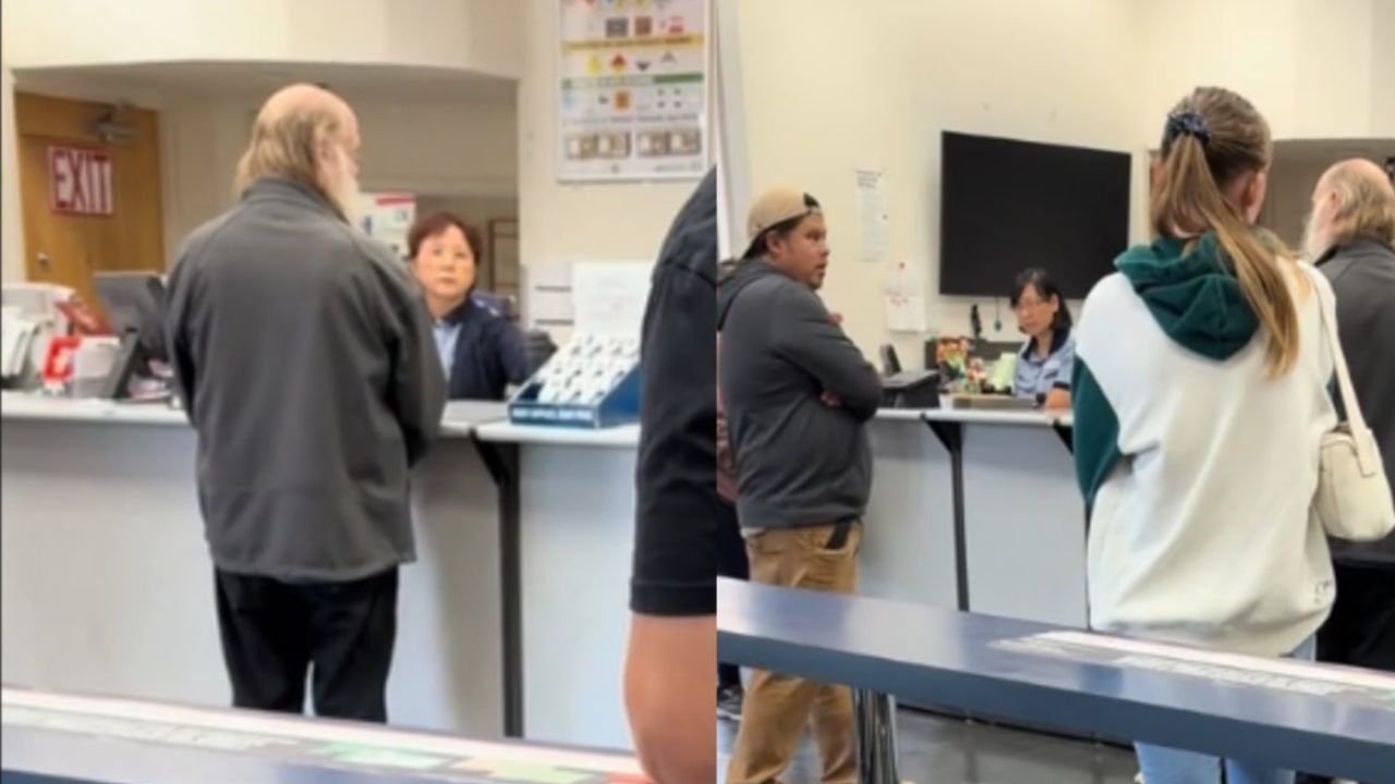 Washington Man Sparks Post Office Chaos with Refusal to Let Customers Pass ‘Boomer Panic’ Goes Viral