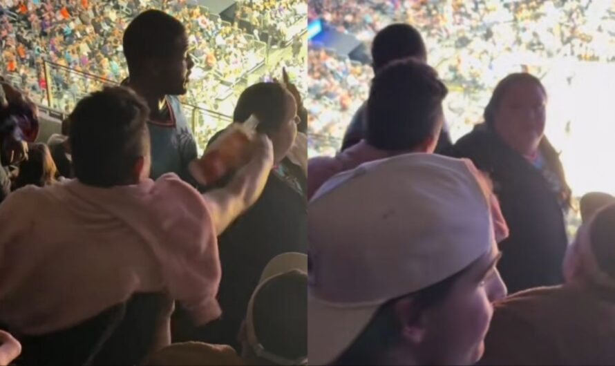 Arizona Woman Caught on Video Throwing Drink at Suns Fans During T-Shirt Giveaway Chaos
