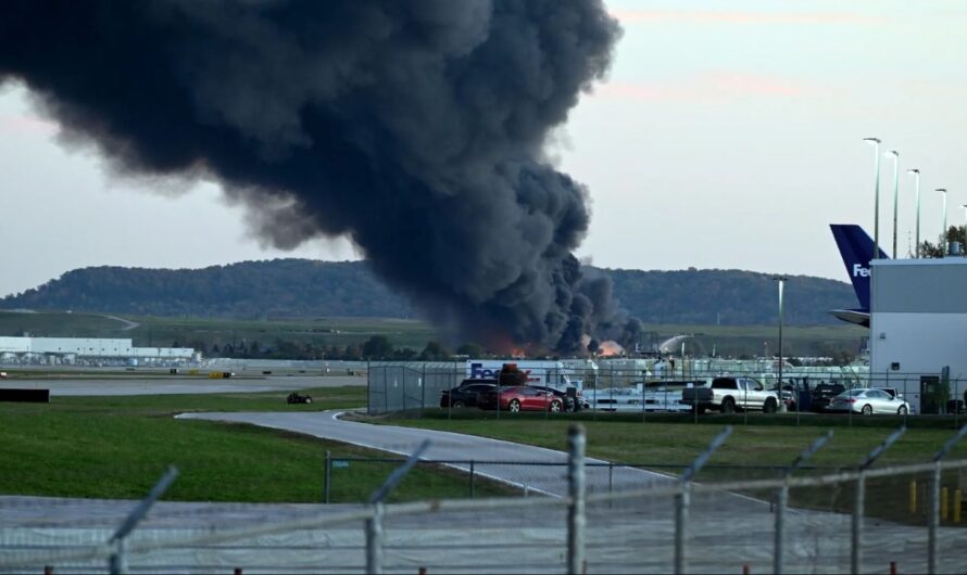 At Least Seven Dead After UPS Plane Crash During Takeoff at Louisville Airport