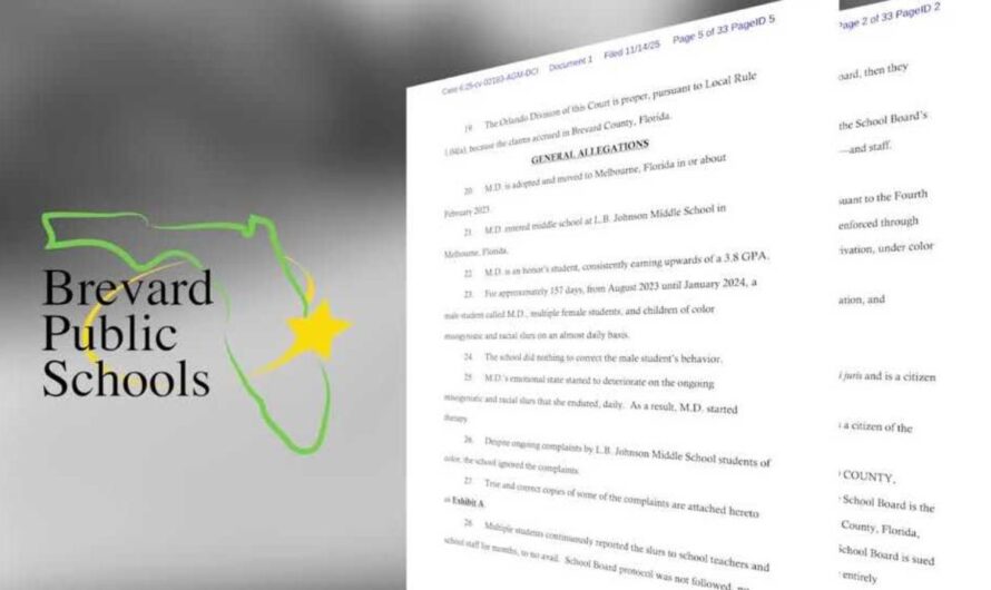 Florida Teen Sues Brevard County Schools Over Alleged Strip-Searches and False Pregnancy Claims