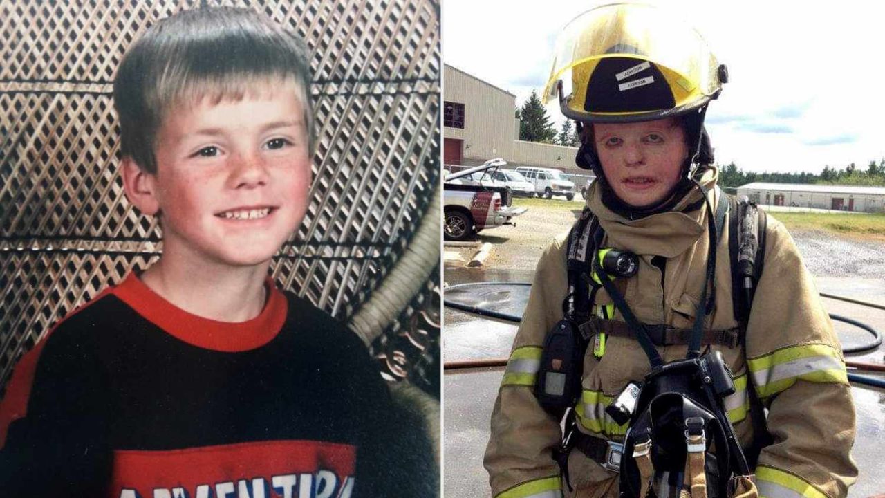 From Burn Victim to Hero Man Who Survived Fire as a Child Trains to Become Firefighter