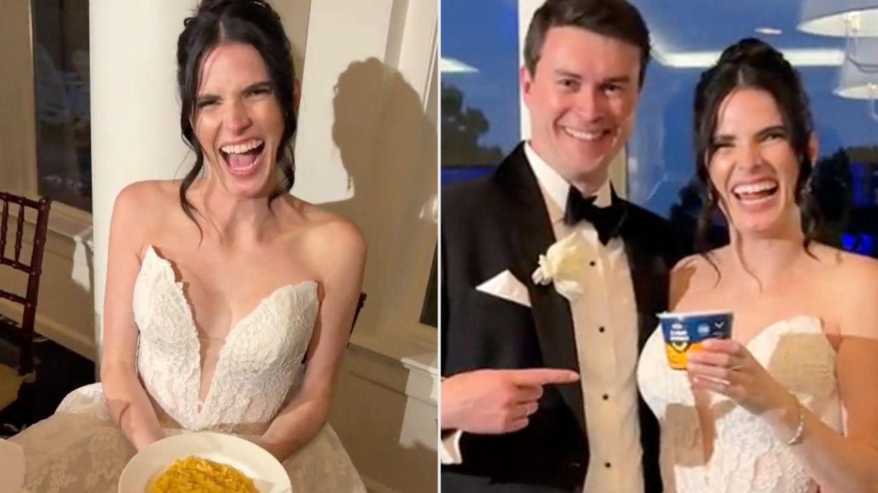 Kraft Mac & Cheese Bride How Devin Cash's Wedding Embraced Her Unique Journey with Gastroparesis