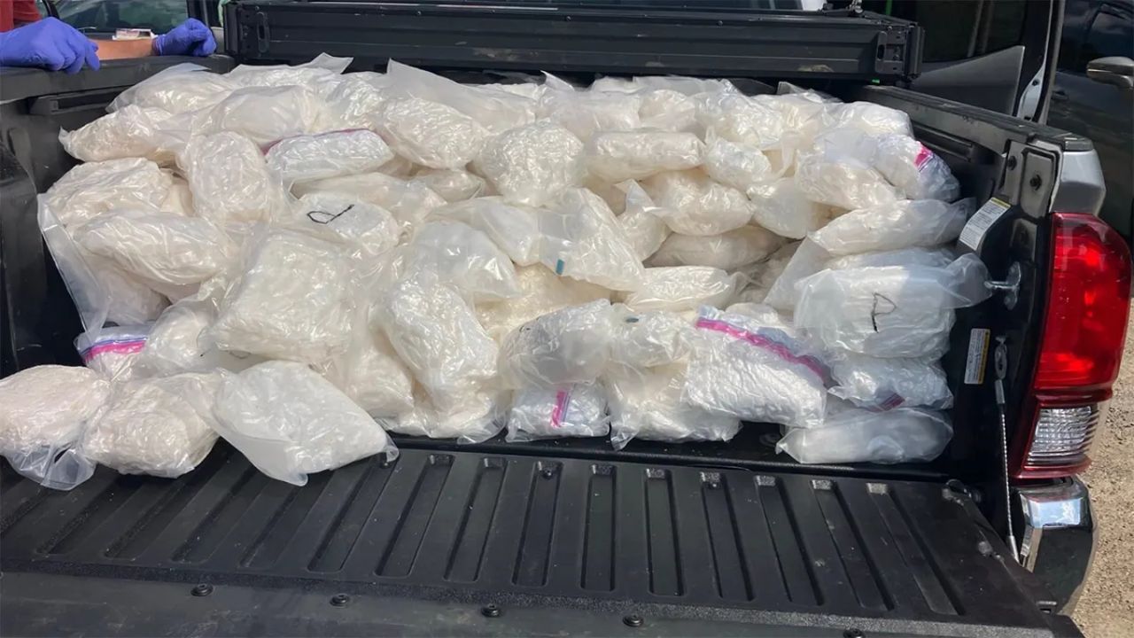 'Meth Busters' CBP Officers Seize 90 Pounds of Liquid Methamphetamine at Eagle Pass Port