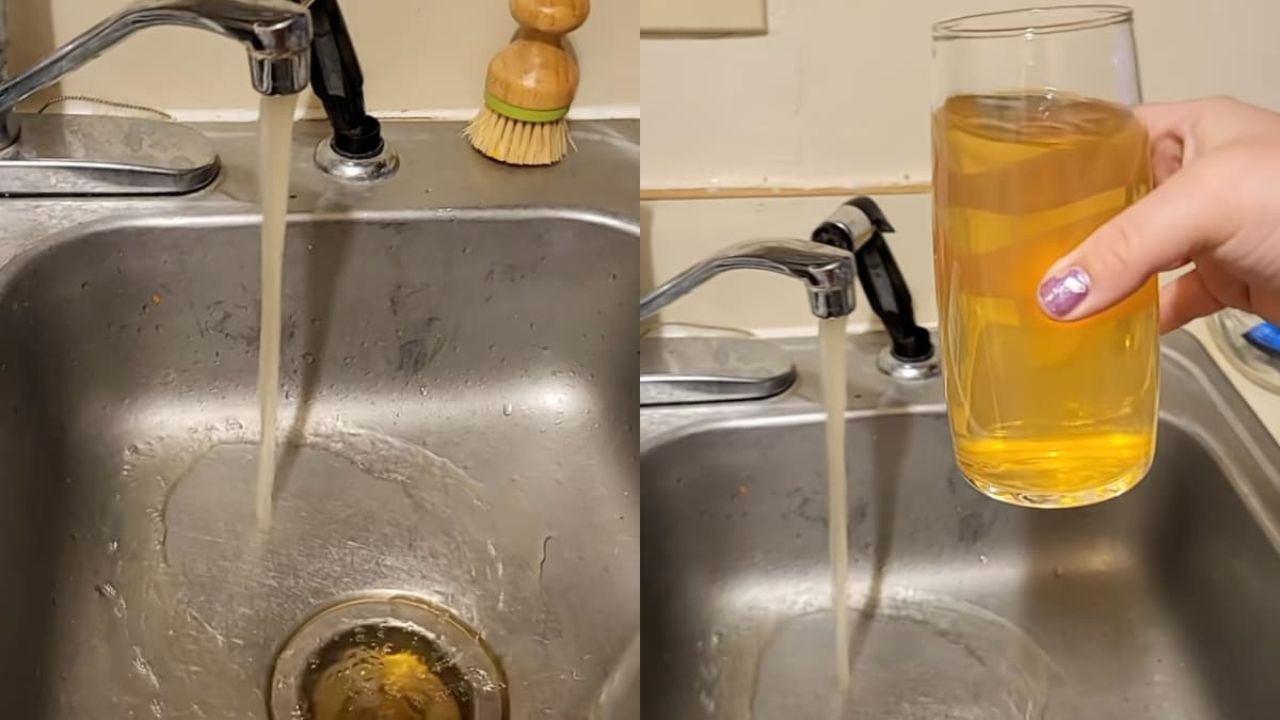 Michigan Woman's Viral Video Shows Yellow Tap Water, Highlighting America's Water Crisis