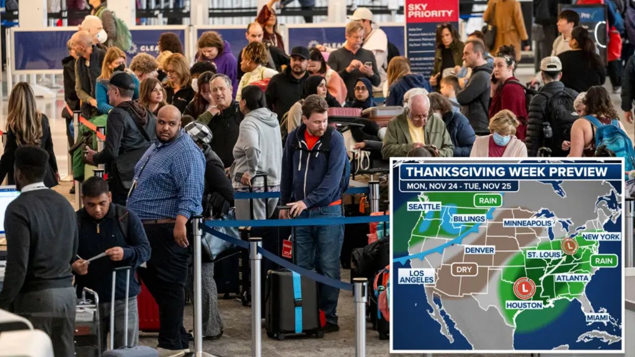 Millions of Thanksgiving Travelers Could Be Affected by Two Incoming Storms
