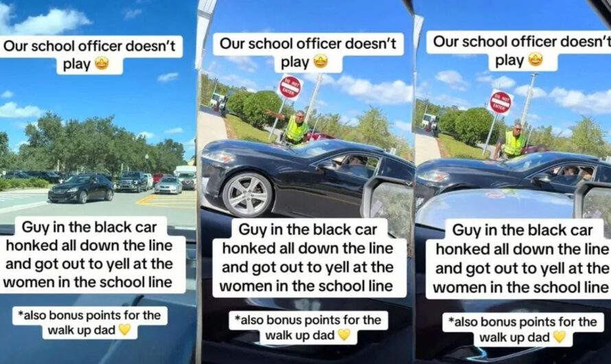 Orlando Security Guard Goes Viral for Defending Parents in School Car Line Tantrum