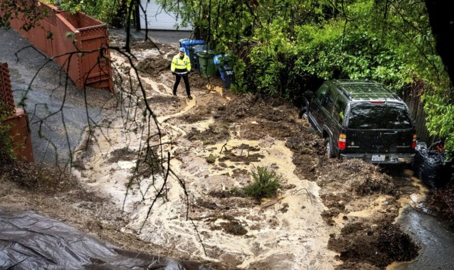 Storm Damage Across Southern California: Flooded Streets, Mud Overflow and One Death Reported