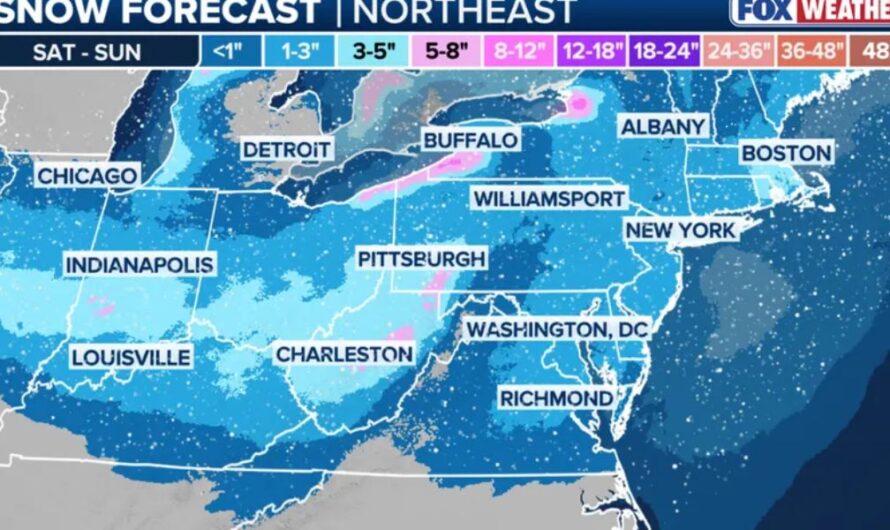 First Significant Snow of the Season Could Hit New York and New Jersey This Weekend, Forecasters Say