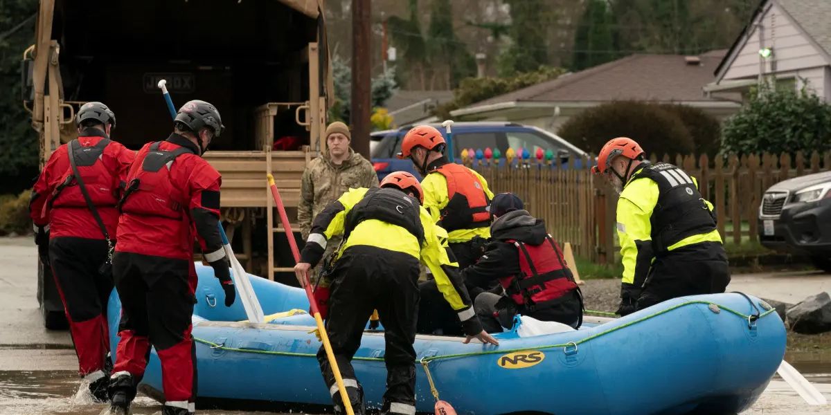 Record Flooding Forces Thousands to Evacuate Across Western and Central Washington